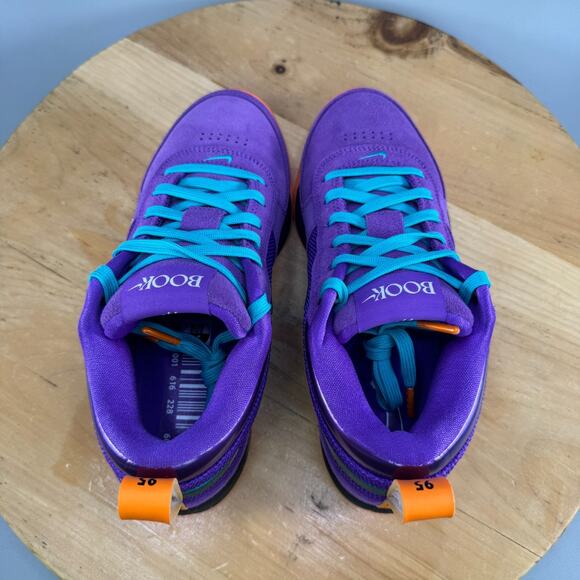 Mens 6.5 / W8 - Nike Book 1 '95 All Star Wild Berry Dusty Cactus IH0894 500 NEW - Picture 5 of 9